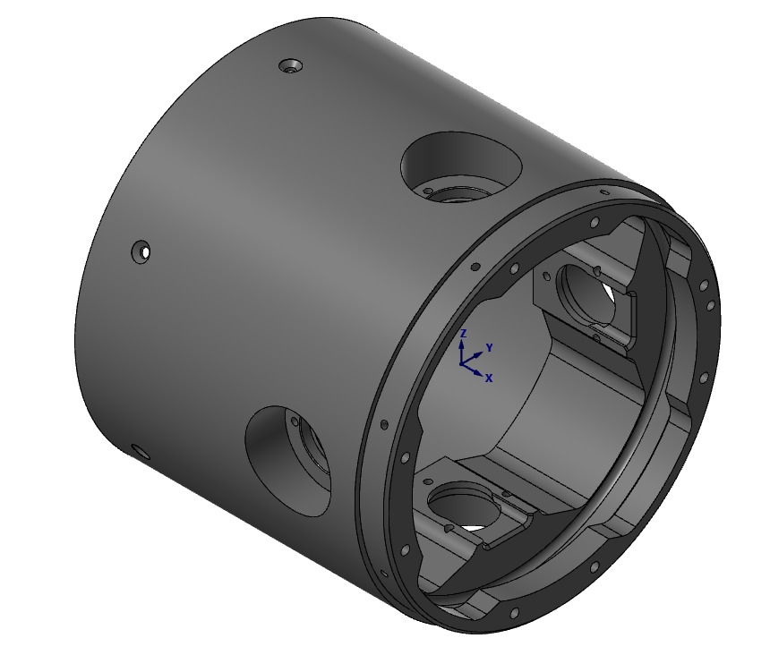 Peça usinada de alta precisão 2